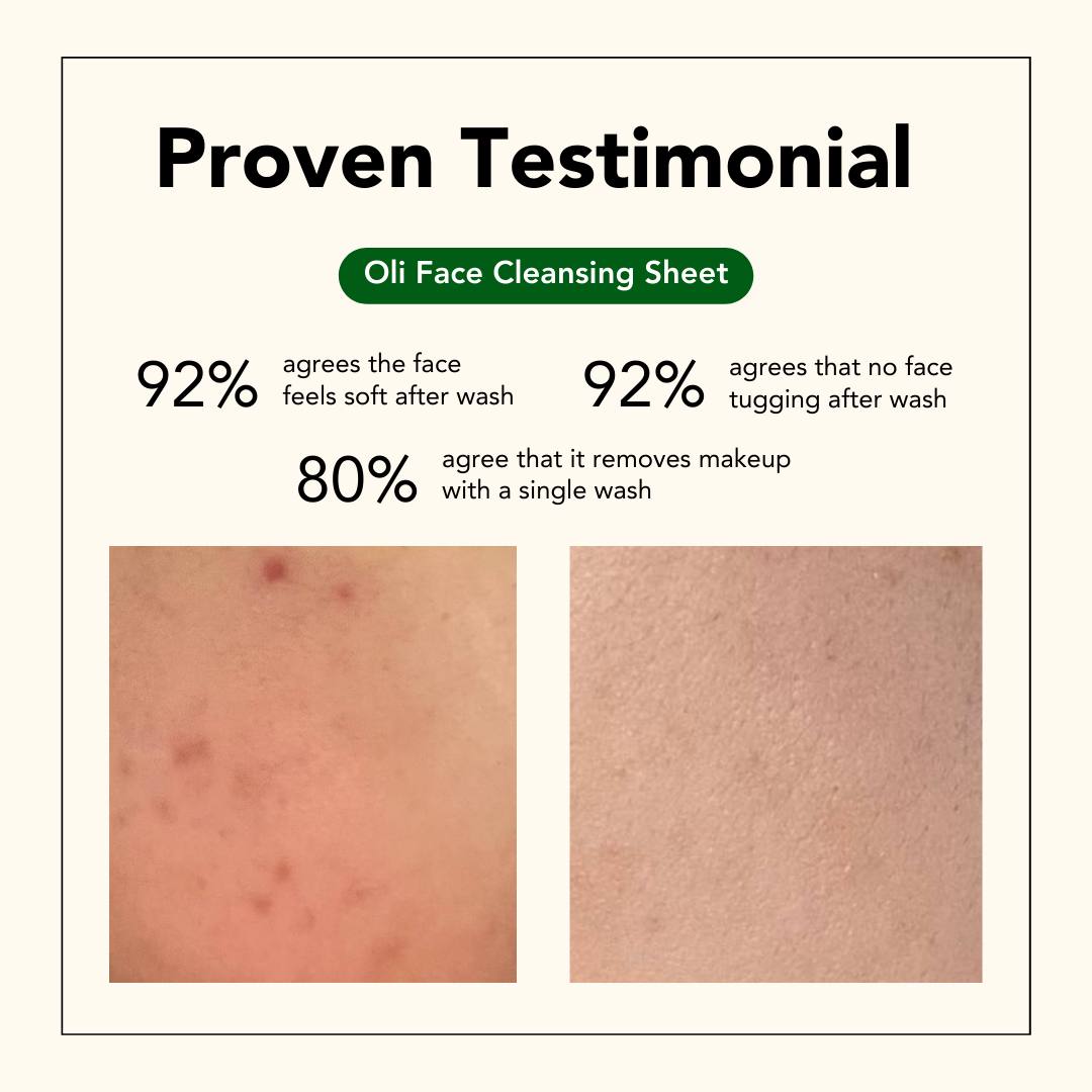 Oli Face Cleansing Sheet