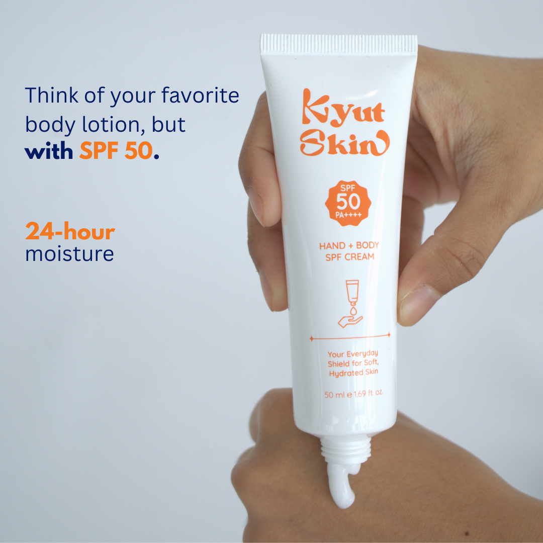 Kyut Skin Hand & Body Lotion Sunscreen SPF50 PA++++