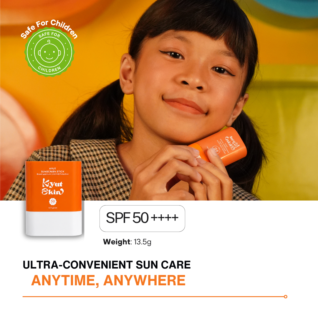 Kyut Skin Sunscreen Stick SPF50 PA++++