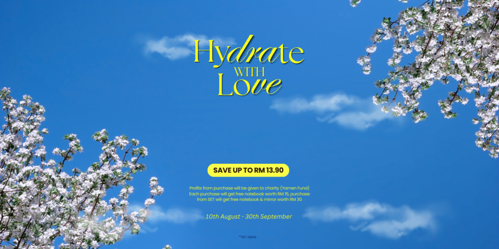 Hydrate with love campaign